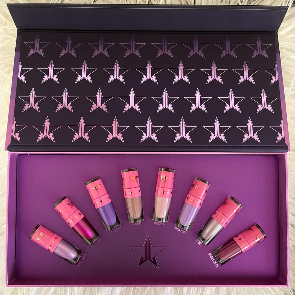 Jeffree Star mini purple lip bundle